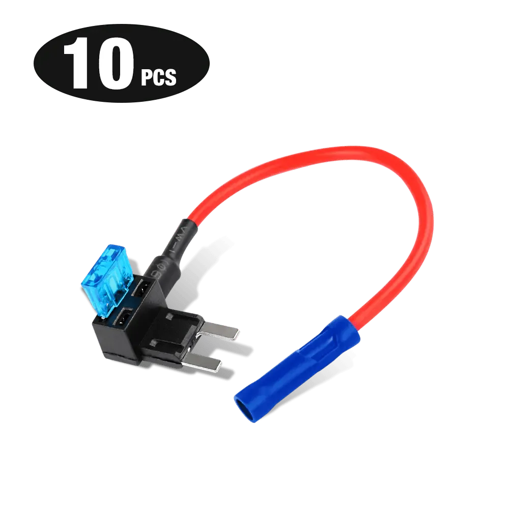 10Pcs Add-A-Circuit Fuse Holders
