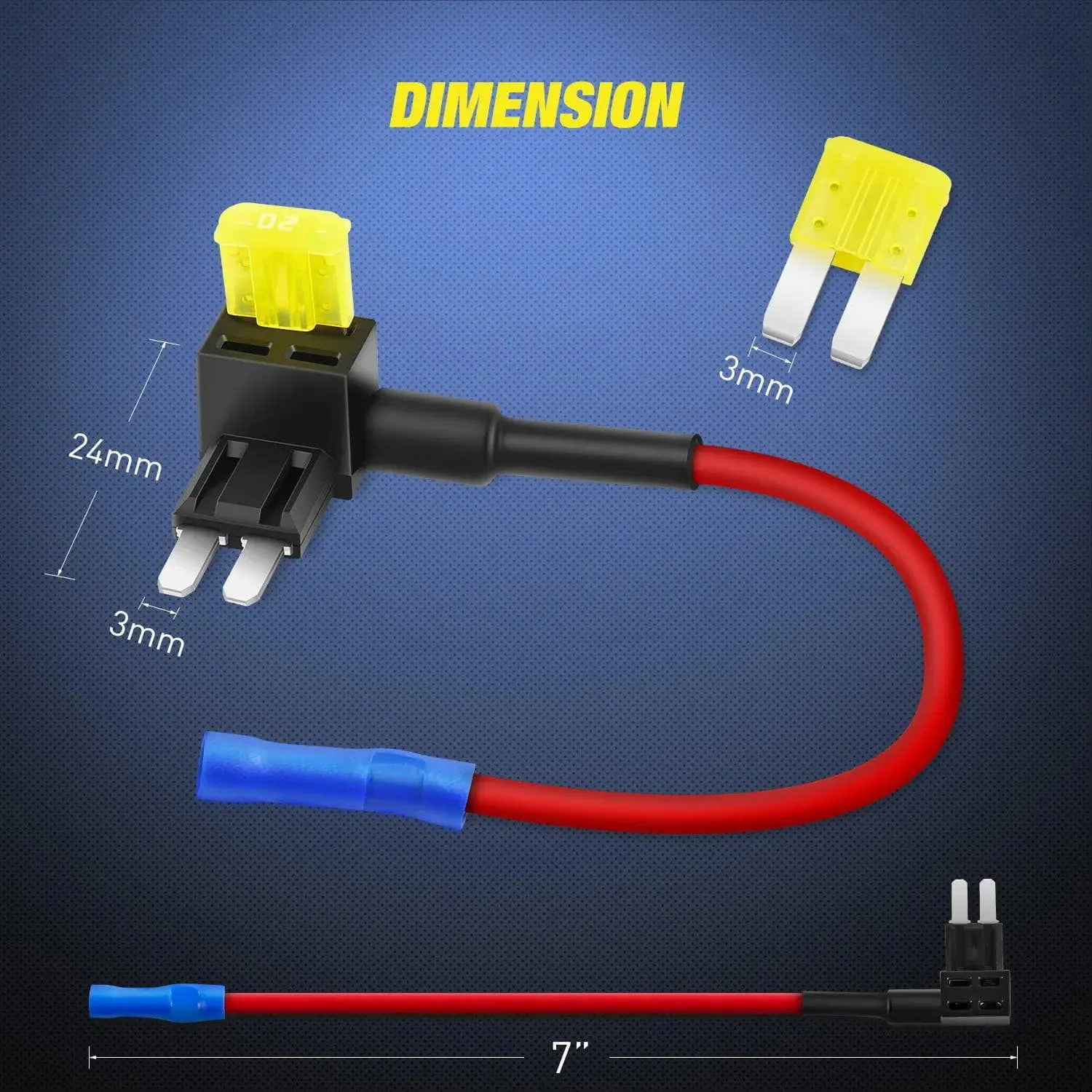 10Pcs Add-A-Circuit Micro2 Fuse Holder
