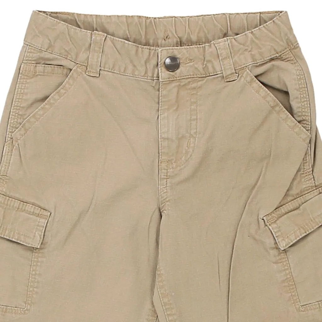 Age 7-8 Carhartt Cargo Shorts - XS Beige Cotton