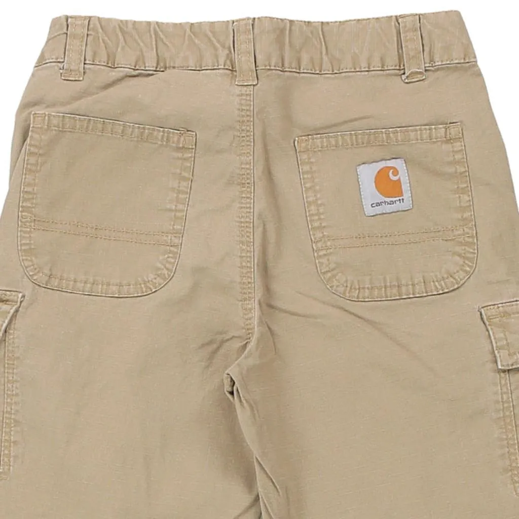 Age 7-8 Carhartt Cargo Shorts - XS Beige Cotton
