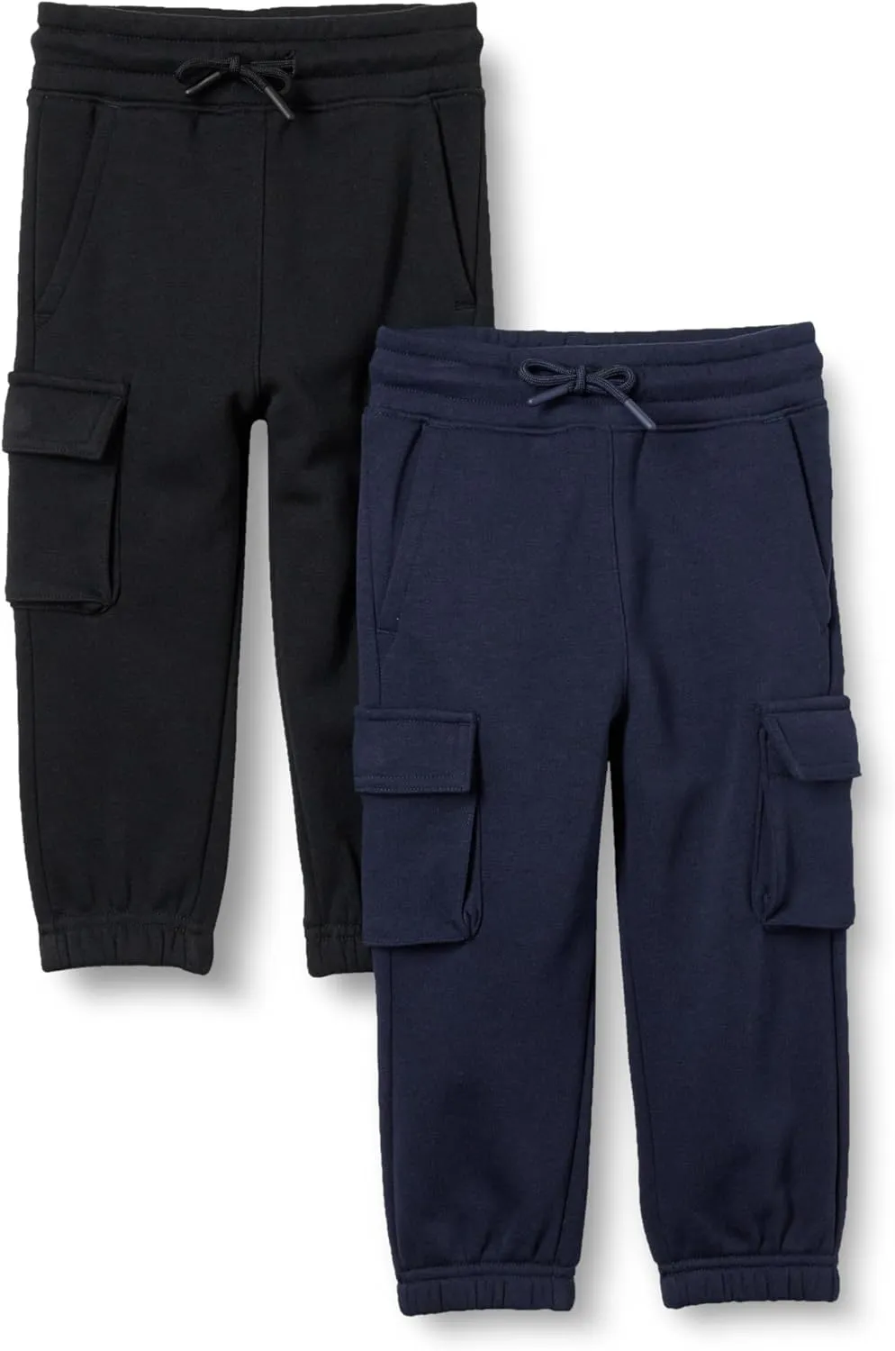Amazon Essentials Unisex Kids and Toddlers' Cargo Jogger, Multipacks