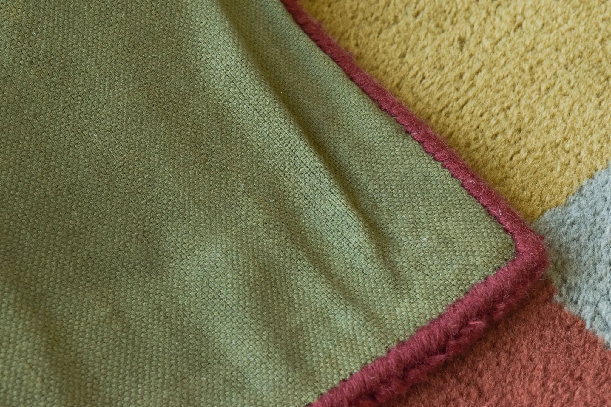 Colourful Chequered - Handwoven Rug