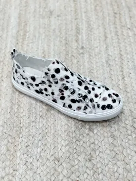 Corky's® Babalu Slip-On Black & White Dots