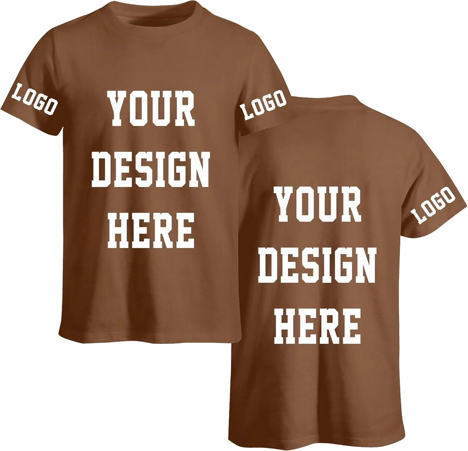 Custom T Shirts for Men Women Custom Shirt Customize Tshirt Tee Unisex Add Your Own Personalized Text Photo Front Back Print