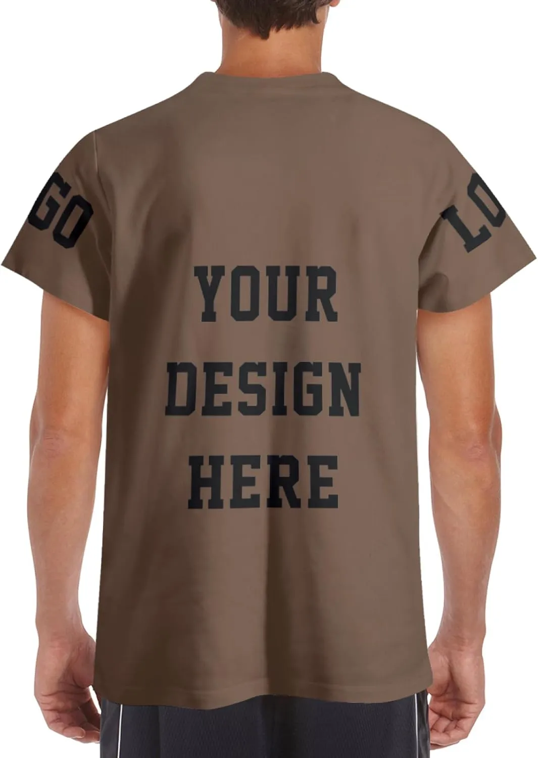 Custom T Shirts for Men Women Custom Shirt Customize Tshirt Tee Unisex Add Your Own Personalized Text Photo Front Back Print