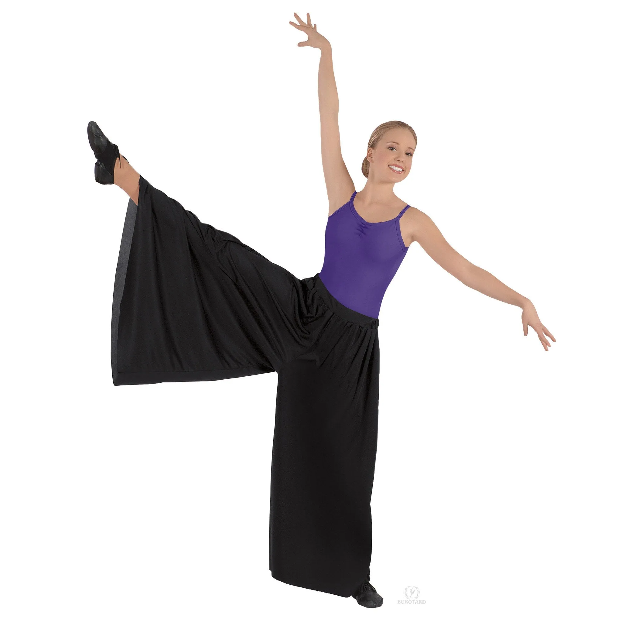 Eurotard 13696 Polyester Palazzo Pants - Adult