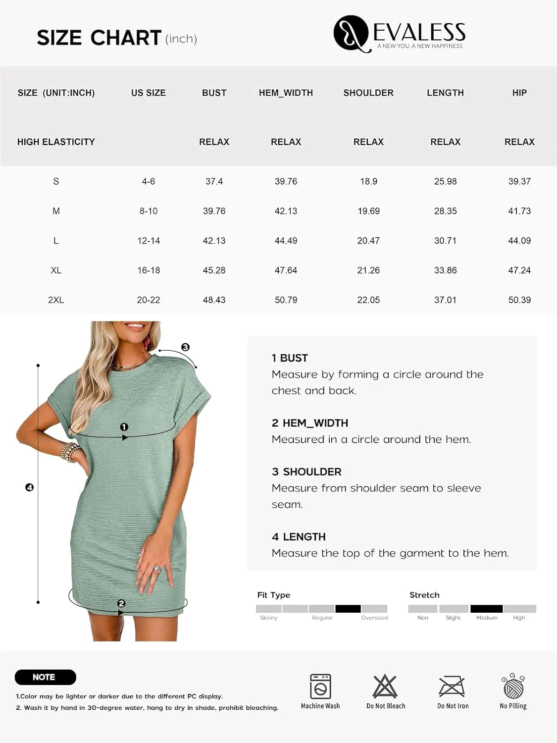 EVALESS Womens Summer Dresses Fashion 2025 Short Sleeve Spring Mini Dress Casual Beach Vacation Clothes Dresses