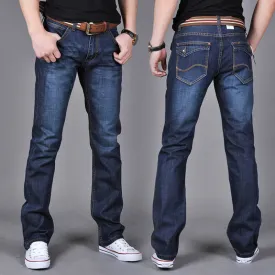 Explosive Fall Winter New Straight Slim Men's Jeans