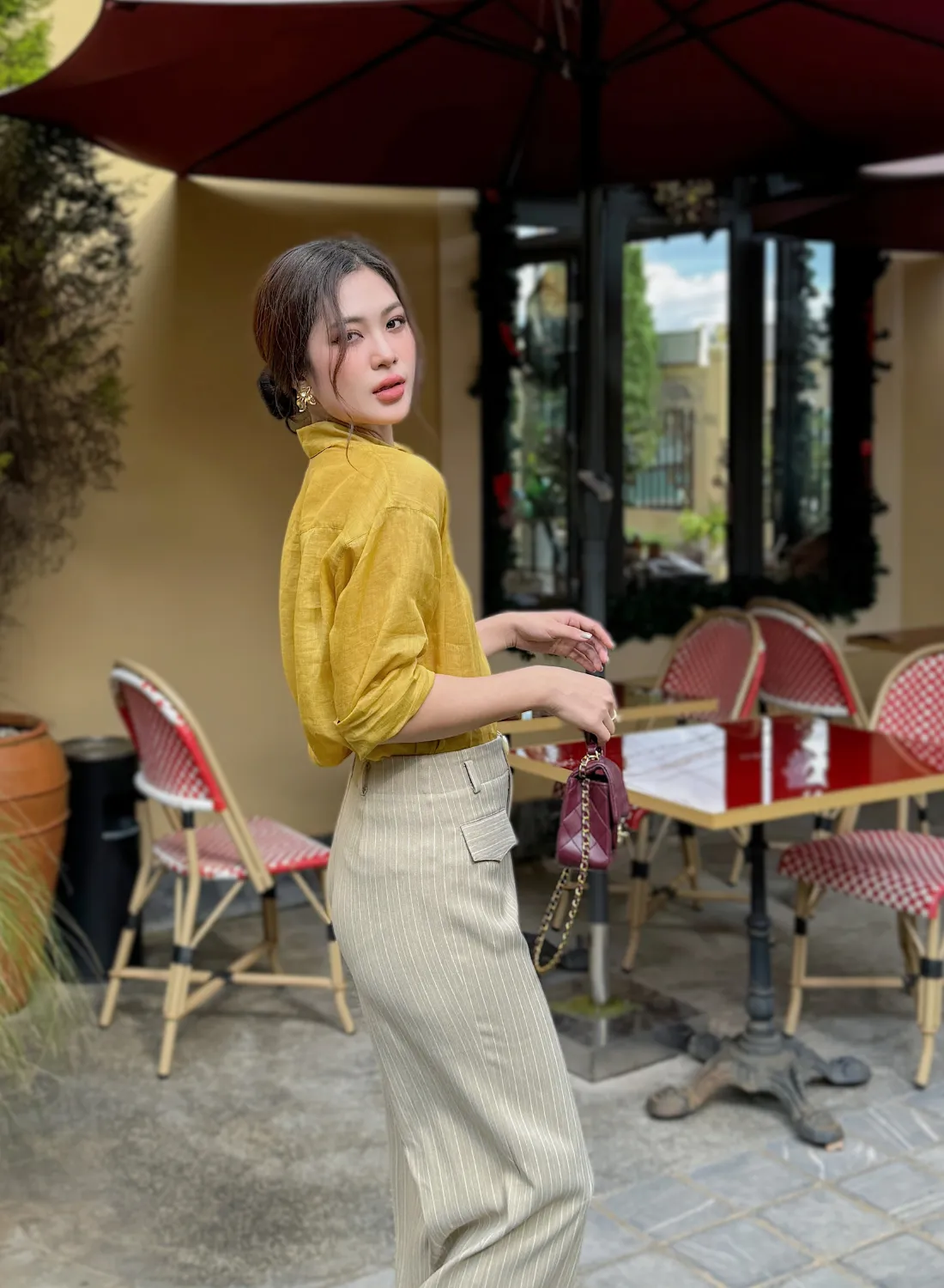 Gena Stripe Pant