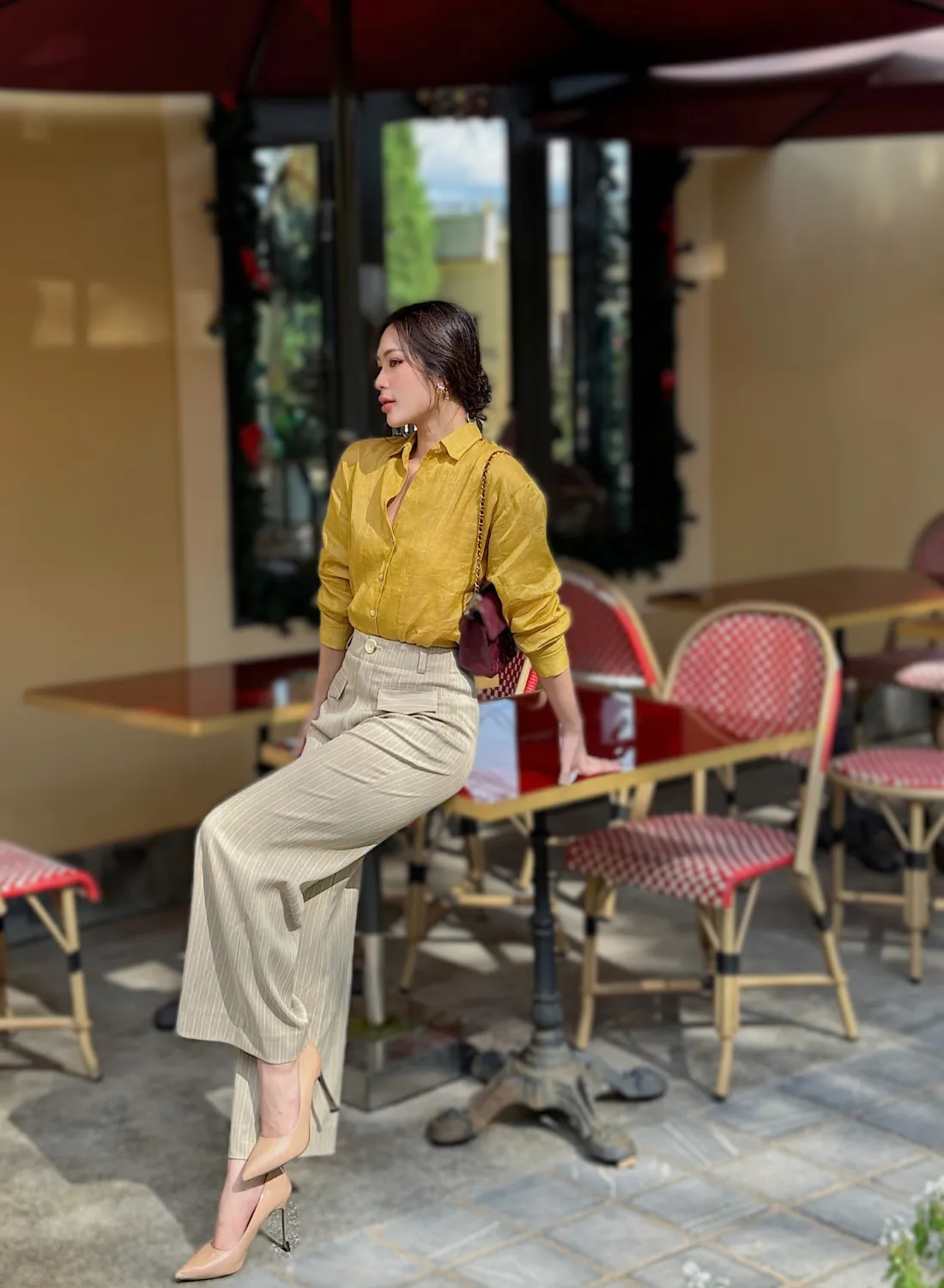 Gena Stripe Pant