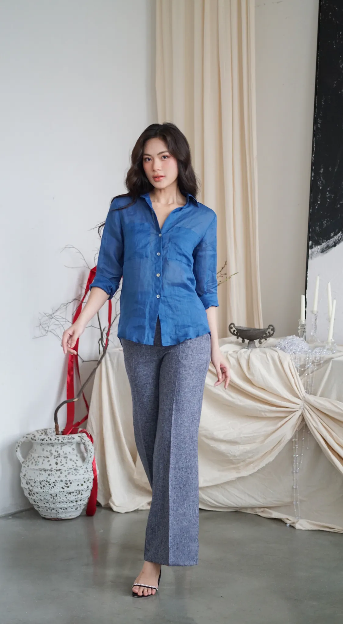 Grey Mia Pant
