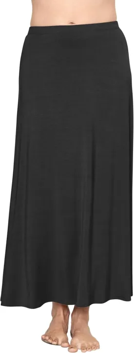 Knee Length and Midi A-Line Flowy Skirt | Comfortable Clothes for Women | S-5X