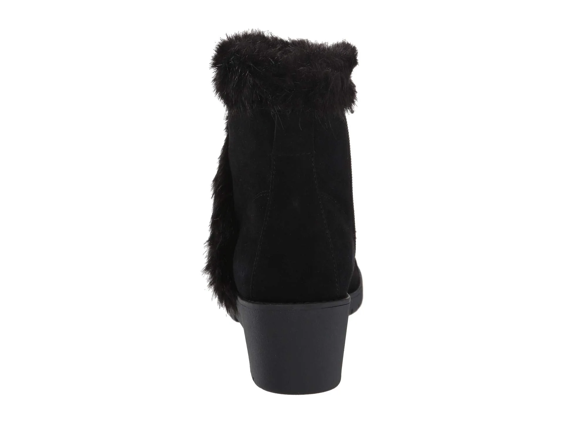 Noble Black Suede Me Too Ankle Boots
