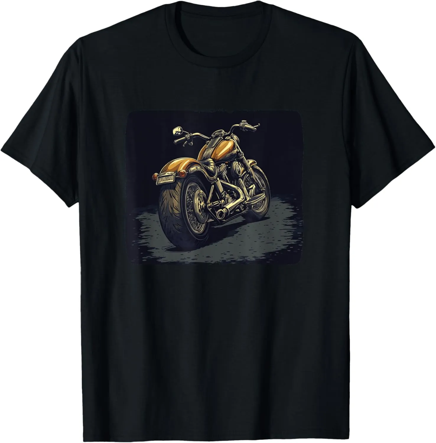 On the Road Again with This Inspiring Motorcycle Message T-Shirt