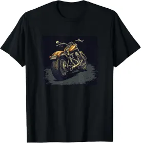 On the Road Again with This Inspiring Motorcycle Message T-Shirt