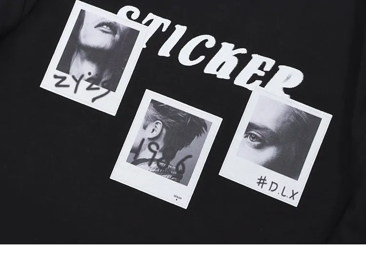 'Sticker' T shirt