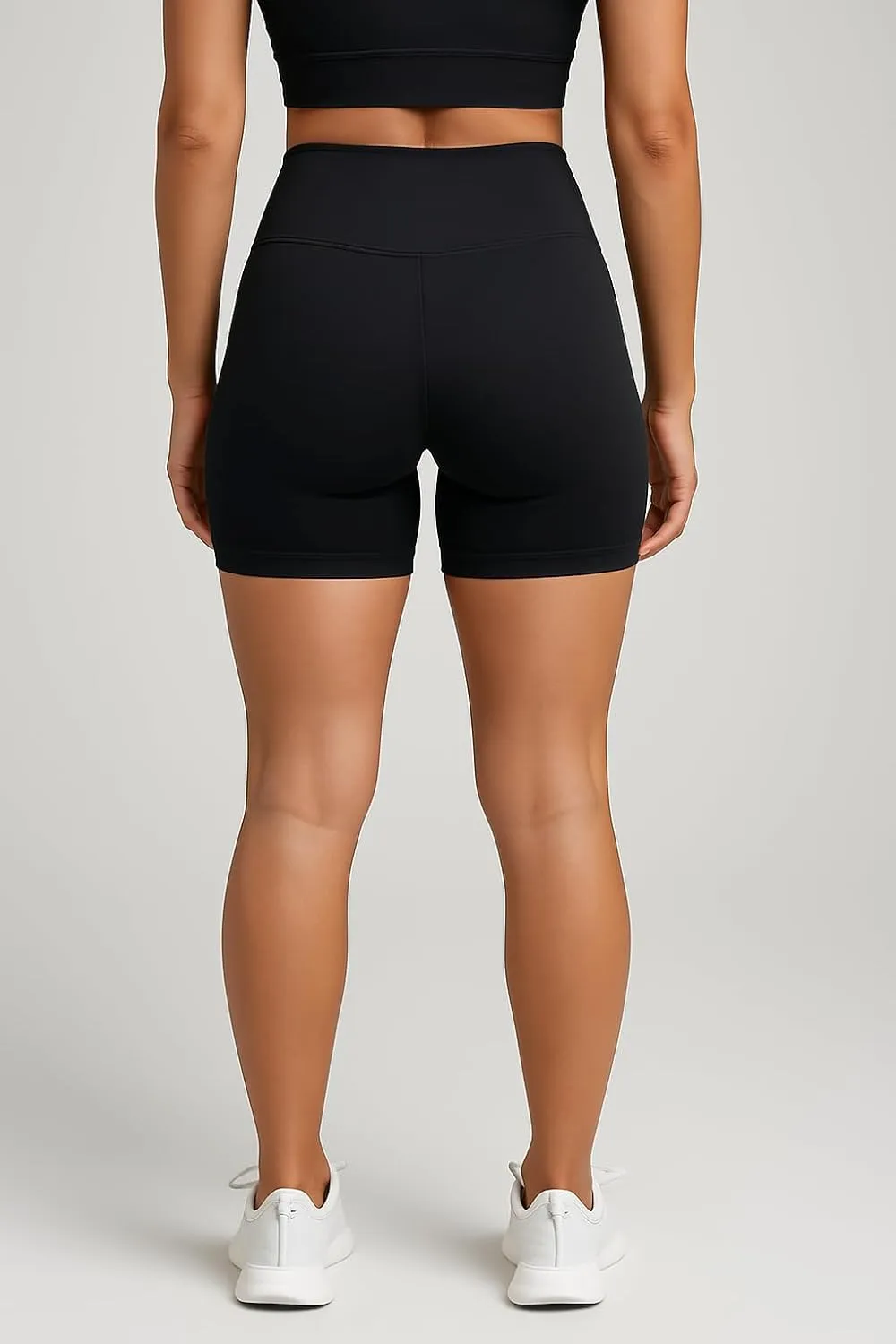 Summer Lounge Yoga Shorts for Women- High Waist Sculpted, No Rolling, No Digging, Ultra Soft Breathable, 4 Way Stretch Fit