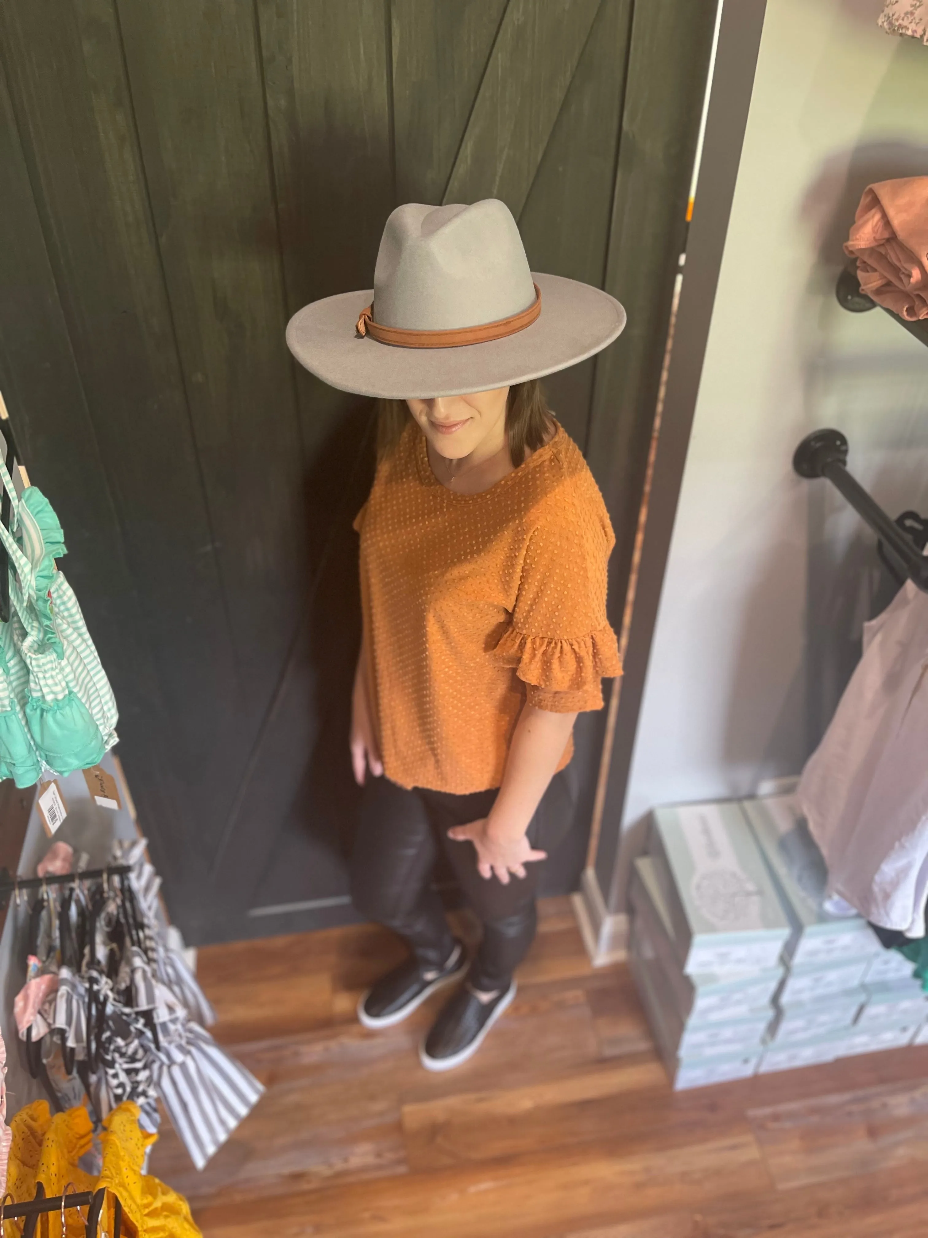 Wide Brim Panama Hat
