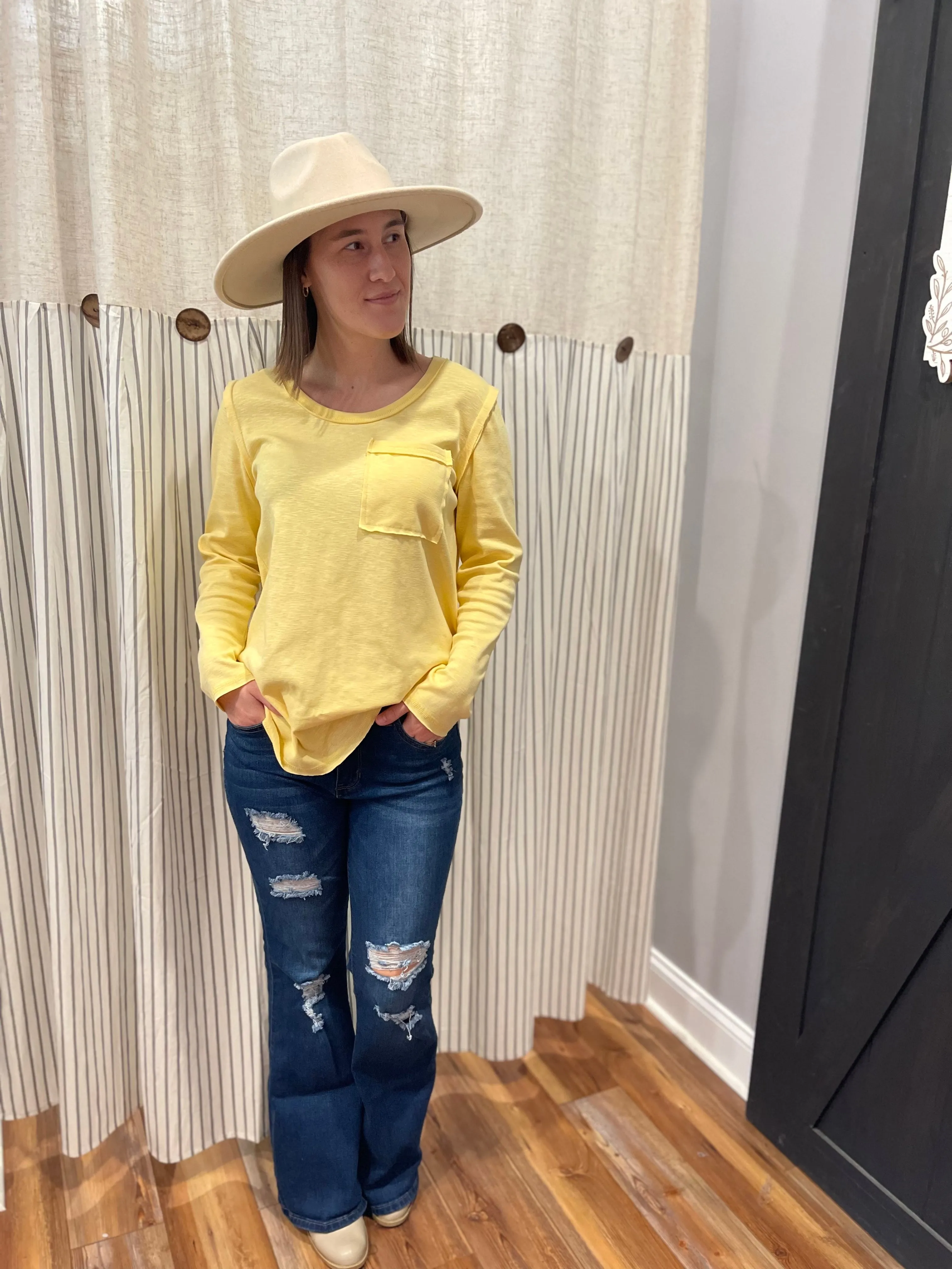 Wide Brim Panama Hat